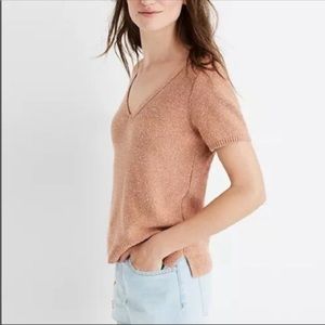 Madewell Double V Neck Sweater